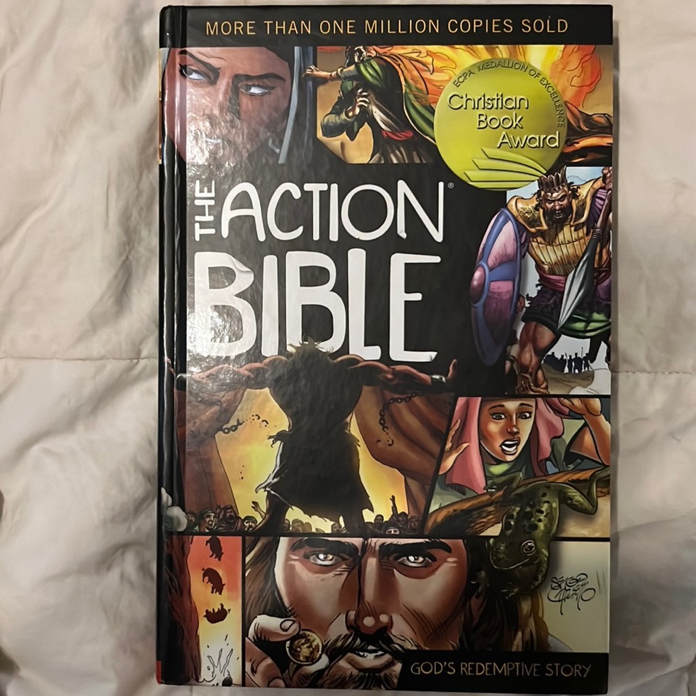 The Action Bible NWOT!  *Bonus-Free Book!